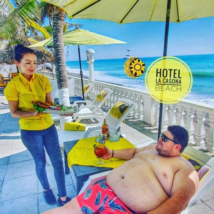 Hotel La Casona Beach El Guayabo ภายนอก รูปภาพ