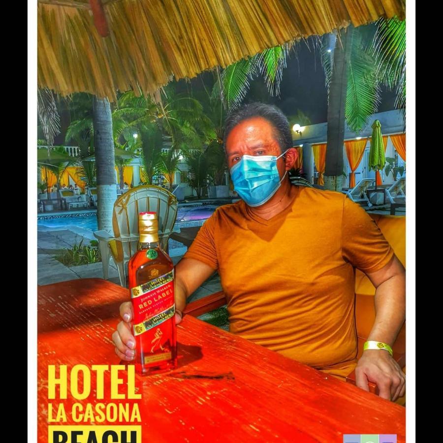 Hotel La Casona Beach El Guayabo ภายนอก รูปภาพ